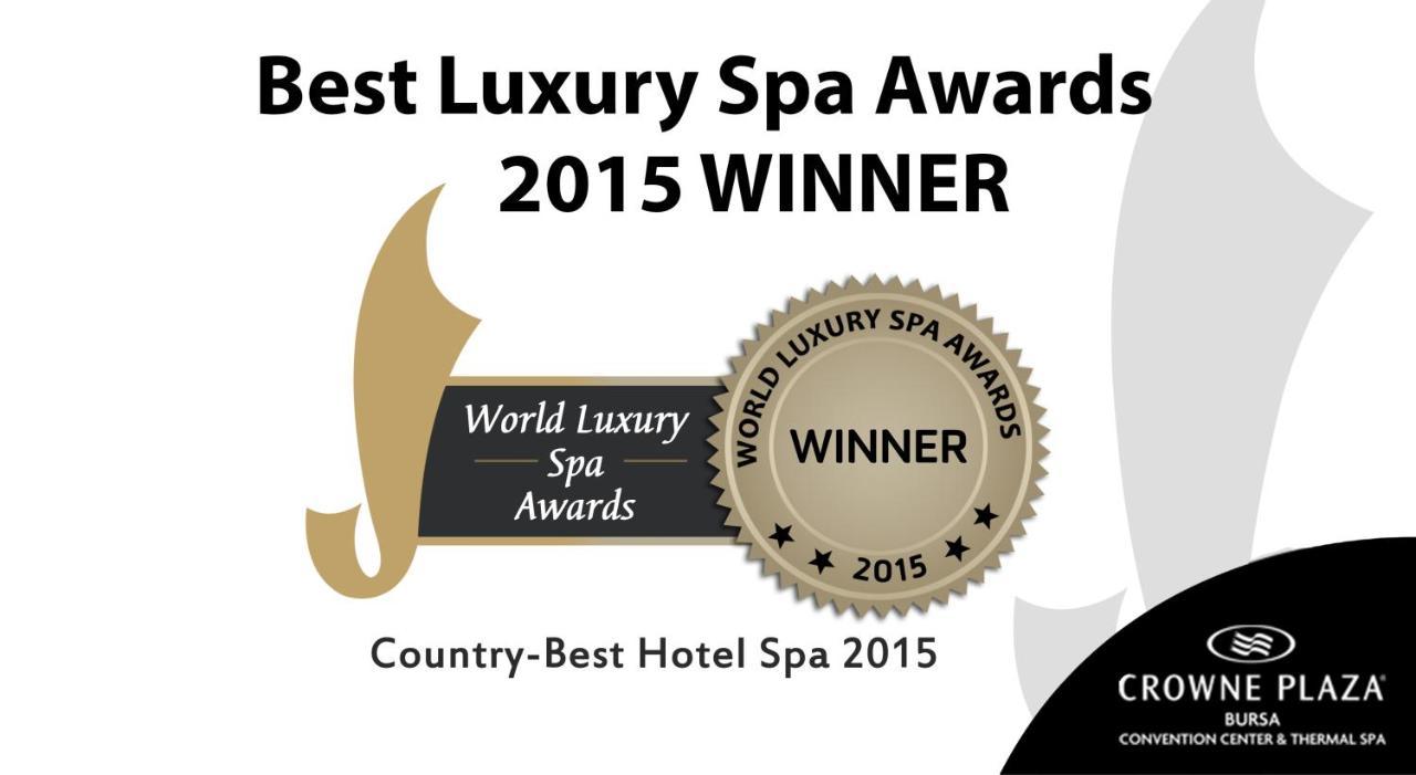 Crowne Plaza Bursa Convention Center & Thermal Spa By Ihg Luaran gambar World Luxury Spa Awards 2015