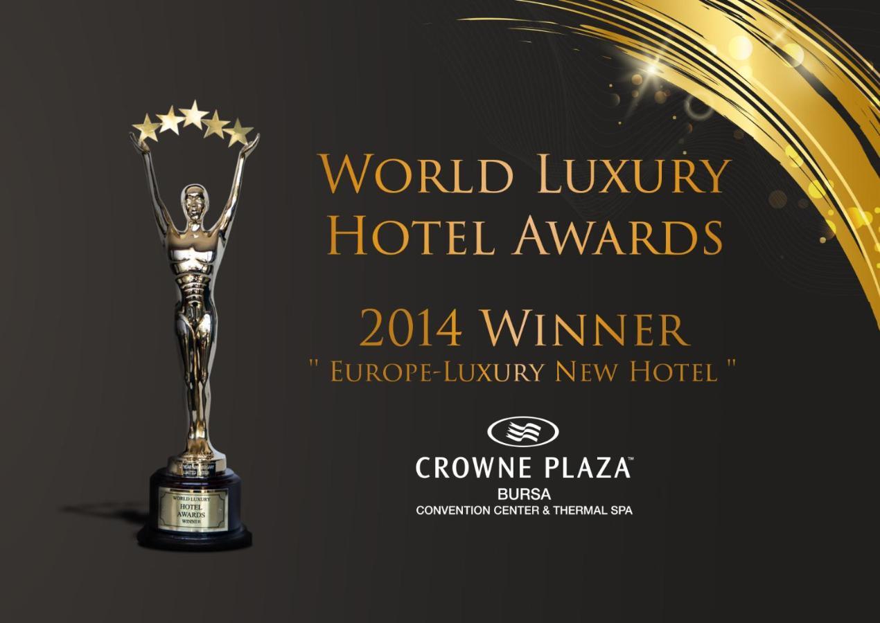 Crowne Plaza Bursa Convention Center & Thermal Spa By Ihg Luaran gambar World Luxury Hotel Awards 2014