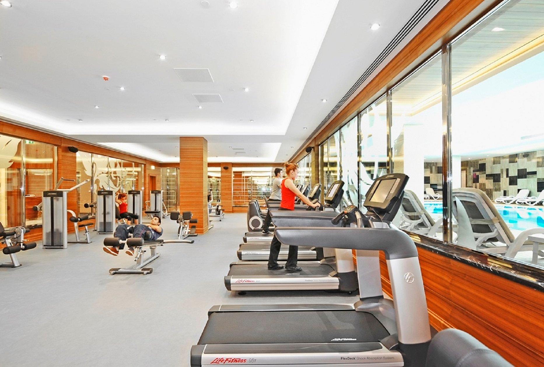 Crowne Plaza Bursa Convention Center & Thermal Spa By Ihg Luaran gambar The gym at the hotel
